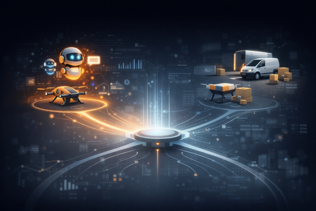 Strategic visualization of Amazon’s innovation portfolio highlighting AI, logistics, and marketplace prioritization.”